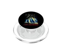 Silhouette de Rayons Lumineux Croix chrétienne I Love Your Presence PopSockets PopGrip pour MagSafe