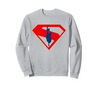 Silhouette de Superman Movie Design Sweatshirt