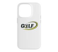 Silhouette de Swing de Golf | Graphique Cool du Golfeur Coque pour iPhone 14 Pro