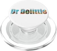Silhouette de Texte Dr Dolittle PopSockets PopGrip pour MagSafe