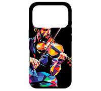 Silhouette de violoniste Musique Baroque Coque pour iPhone 17 Pro
