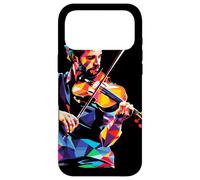 Silhouette de violoniste Musique Baroque Coque pour iPhone 17 Pro Max
