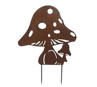 La Grande Prairie Silhouette déco Jardin Grand Champignon 59x1x71cm