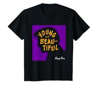 Silhouette d'Elvis Presley pour Jeunes et Beaux Enfants rétro T-Shirt