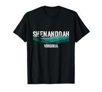 Silhouette des Montagnes de Virginie du Parc National de Shenandoah T-Shirt
