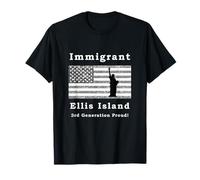 Silhouette d'immigrant 3e génération 2 T-Shirt