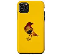 Silhouette d'oiseau Corbeau Espagnol Motif Espagnol Amateur d'art Coque pour iPhone 11 Pro Max