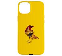 Silhouette d'oiseau Corbeau Espagnol Motif Espagnol Amateur d'art Coque pour iPhone 15 Plus