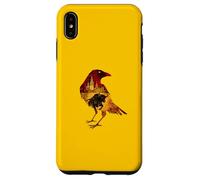 Silhouette d'oiseau Corbeau Espagnol Motif Espagnol Amateur d'art Coque pour iPhone XS Max