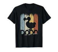 Silhouette d'oiseau rétro Vintage drôle Dodo Or Not Dodo T-Shirt