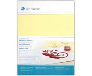 Silhouette Double-Sided Adhesive Sheet - 21,6 x 27,9 cm - 1 kit