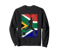 Silhouette Drapeau Afrique du Sud Afrique du Sud Pride Sports Sweatshirt