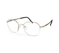 Silhouette - Dynamic Dawn 5585 Eyeglasses - unisex - Accessoires - Jaune - Taille: 49 MM