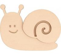 Silhouette Escargot - 9x6,8 Cm