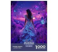 Silhouette féminine 1000 Pièces Puzzle Jeu Éduchatif Créatif Merveilleux Jigsaw Puzzle Jeu De Défi Unique pour Adultes Et Enfants 52x38cm/1000pcs