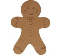 Silhouette Gingerbread 15x11x0,6 Cm Mdf - Silhwood