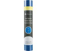 Silhouette Glitter Heat Transfer - 30,5 cm x 0,9 m - Blue