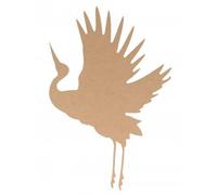 Silhouette Grue 20x30 Cm - Mdf - Silhwood