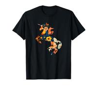 Silhouette Magique - Fleurs de rêve - Licorne Florale T-Shirt