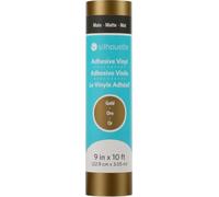 Silhouette Matte Removable Vinyl - 22,9 cm x 3 m - Gold