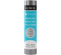 Silhouette Matte Removable Vinyl - 22,9 cm x 3 m - Silver