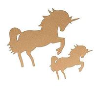Artemio Silhouette en MDF Licorne 15 cm