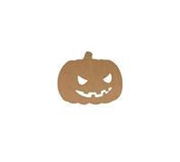Silhouette Mdf Halloween Citrouille 25 cm