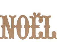Silhouette Mdf Noël 25X11,5 cm