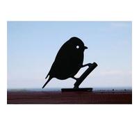 silhouette métallique mésange bleue G