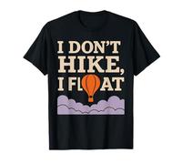 Silhouette montgolfière Cadeau de Voyage T-Shirt