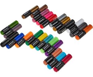 Silhouette of America - Kit de 24 stylos à Bille pour Le Dessin, Multicouleur