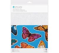 Silhouette Printable Sticker Sheets - Glitter White