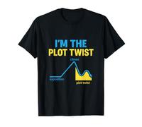 SILHOUETTE SCHÉMA TWIST « I'M THE PLOT » T-Shirt