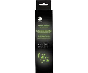 Silhouette Smooth Heat Transfer - 22,9 cm x 0,9 m - Glow-in-the-dark