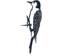 Silhouette sur Pique en Acier Noir Pivert