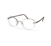 Silhouette - THE Dawn Rimless 5573/Ke - unisex - Accessoires - Rose - Taille: 56 MM