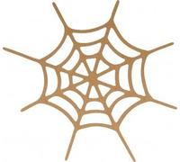 Silhouette Toile Araignée 23,5x25,5x0,6 Cm Mdf - Silhwood