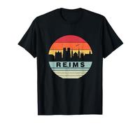 Silhouette vintage de Reims T-Shirt