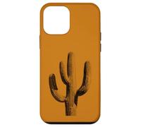 Silhouette Vintage du désert de Cactus Saguaro Coque pour iPhone 12 Mini