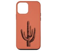 Silhouette Vintage du désert de Cactus Saguaro Coque pour iPhone 12 Mini