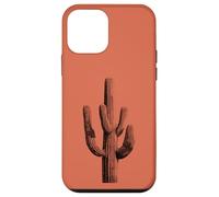 Silhouette Vintage du désert de Cactus Saguaro Coque pour iPhone 12 Mini