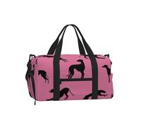 Silhouettes de lévriers Greyt EDA,Sac de Sport bandoulière à Main, Sac de Voyage Grande capacité pour Femmes et Hommes