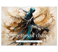 Silhouettes of change - Mystical nature spirits (Wall Calendar 2026 DIN A4 landscape), CALVENDO 12 Month Wall Calendar: A year of mystical silhouettes.