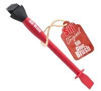 Sili - Brosse à poussière - Brosse à poussière en Silicone (Pointe de 2,5 cm) Colle Qui sèche et se décolle - Idéal pour Les travaux du Bois, Les Arts, Les travaux manuels, Autour de la Maison et Les