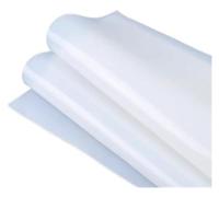 Silicium caoutchouc, Feuille de caoutchouc silicone semi-transparente, 500 mm x 500 mm, épaisseur 0,1-3 mm(500x500x0.8mm)