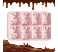 Silicon Mould - 22.7x19.8cm Bunny Chocolate Mold Silicone | RabbitMold - Non-Stick Easter Bunny Mold For Cookies Cake Chocolate Candy Soap Candle Crafting DIY