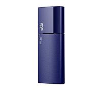 Silicon Power 16 Go Blaze B05 Interface USB 3.1 Gen1 jusqu'à 150 MB/s, Design rétractable, Noir