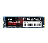 Silicon Power 1TB-NVMe-PCIe Gen3x4 M.2 2280 R/W jusqu'à 3, 400/3, 000Mo/s SSD