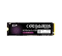 Silicon Power 256Go NVMe M.2 PCIe Gen3x4 2280 SSD (SP256GBP34A60M28AY)