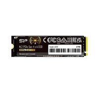 Silicon Power 4To US75 NVMe 4.0 Gen4 PCIe M.2 SSD R/W up to 7,000/6,500 MB/s (SP04KGBP44US7505)